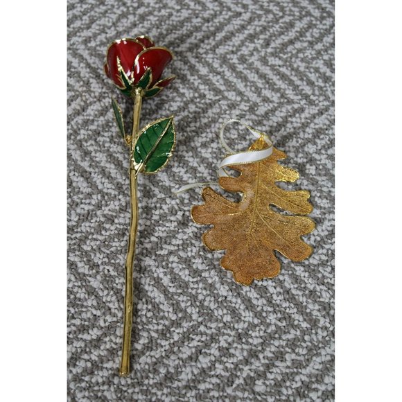 24K Rose Co. Rose & Leaf - Picture 3 of 7